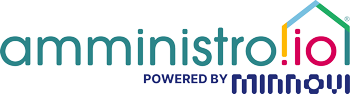 Logo Amministro.io powered by Minnovi